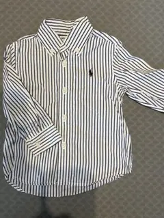 Ralph Lauren ストライプ ボタンダウンシャツ