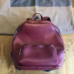 BOTTEGA VENETA マルコポーロ　バックパック　ワインレッドのサムネイル