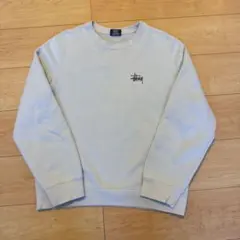 Stussy ホワイトトレーナー