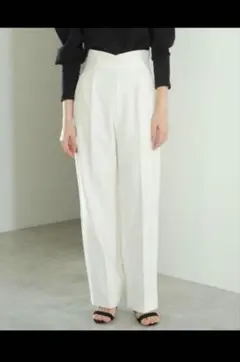 パンツ maison de Dolce / luxs pants(ivory) luxs pants/ivory | maison de Dolce.