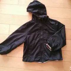 コムサイズム リバーシブル ネイビー系パーカー