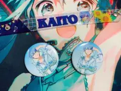 マジミラ creco KAITO レイニースノードロップ 缶バッジ - メルカリ