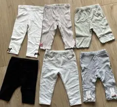 サイズ80 ズボン パンツ スパッツ 6点セット