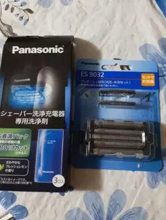パナソニックES9032一つと洗浄液ES‐4l03一つ3袋入り - メルカリ