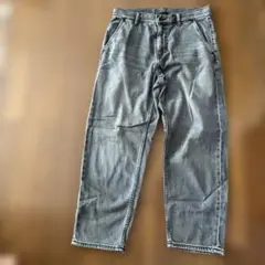 uniqloメンズ リラックスアンクルジーンズS