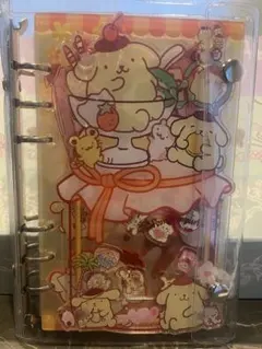 ポムポムプリン　A6サイズ❗️ シャカシャカノート　シール帳