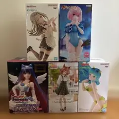 5点セット　美少女フィギュア　まとめ売り