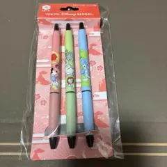 東京ディズニーリゾート キャラクターボールペン 3本セット