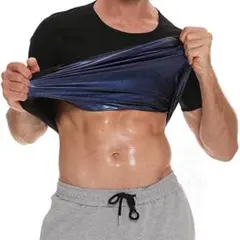 サウナスーツ Tシャツ 発汗 トレーニングウェア インナー ダイエット ジム