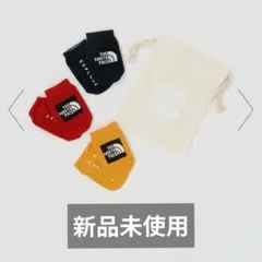 【新品未使用】THE NORTH FACE ベビーソックス 3足セット　巾着つき