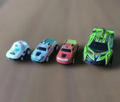 チョロQ ミニカー 4個セット プルバックカー