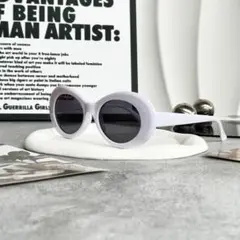 美品 希少 GUCCI グッチ カートコバーン オーバルサングラス 白 Y2K GUCCI Kurt Cobain sunglasses white y2k - メルカリ