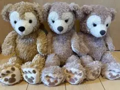 ダッフィー シェリーメイ Sサイズ ぬいぐるみ 3体 Disney