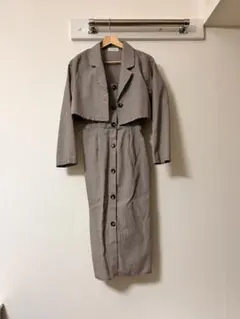 ジャケットワンピース　セットアップ
