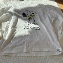 PEANUTS スヌーピー 長袖カットソー