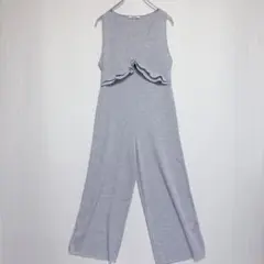 美品【ZARA TRFサロペット】Sサイズ＊ザラ＊オールインワン＊夏服＊グレーのサムネイル
