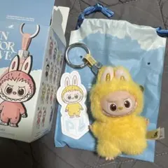 POPMART PIN FOR LOVE ぬいぐるみ ラブブ イニシャル　P p