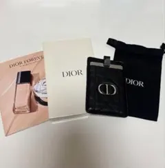 ディオール／キルティング コンパクトダブルミラー　ノベルティ　ブラック　Dior Dior／【ブラック】キルティングコンパクトダブルミラー