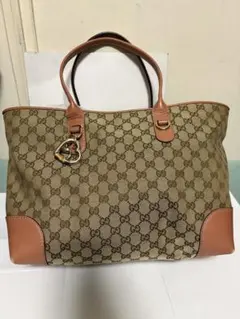 GUCCI GGパターン ビジネスバッグ ベージュad - メルカリ