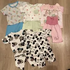 【夏物セール！】パジャマ5着セット！80〜90cm