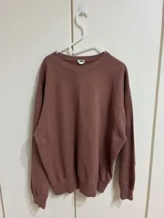 H BEAUTY&YOUTH スウェット バーガンディ 上質素材