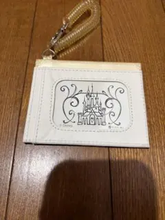ディズニーパスケース ドリームビックプリンセスストラップ付き