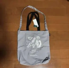 リス　刺繍ショルダー　トートバッグ