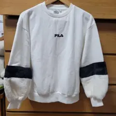 FILA 袖ボア トレーナー 160