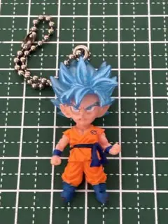 ドラゴンボール 超サイヤ人ブルー 孫悟空 キーホルダー