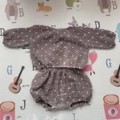 nunu biel ドット柄セットアップ