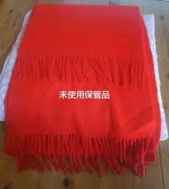 マフラー 赤 レディース