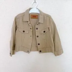 EDWIN ベージュデニムジャケット XS