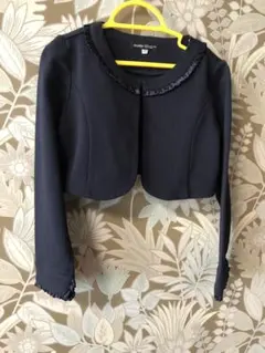 BeBe べべ キッズ 長袖 ボレロ 120 ネイビー 入学式 発表会