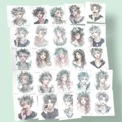 nene様　ChocoMint コラージュステッカー pinkoi限定 25 M