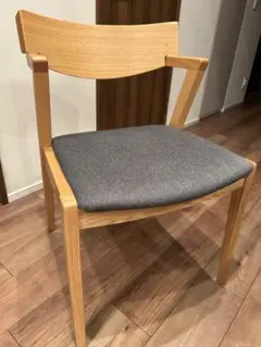 葉山家具オーク材 ダイニングチェア