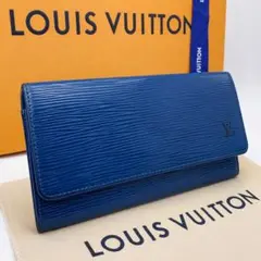 ルイヴィトン エピ 札入れ 長財布 レザー Louis Vuitton