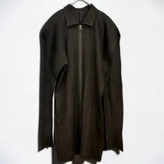 Pleats Please Zip Jacket Brown Ribbedのサムネイル
