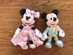 ミッキー・ミニー ぬいぐるみ　ウェディング セット