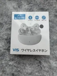 新品未使用AOKIMI V15 ワイヤレスイヤホン 本体のサムネイル
