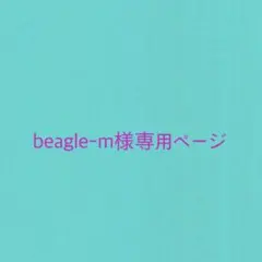 beagle-m様専用ページ
