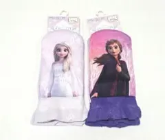 アナと雪の女王エルサ&アナ プリントソックス スニーカー丈 13〜19cm
