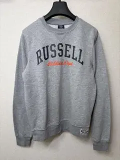 031【希少デザイン】ラッセル RUSSELL USA ポロシャツ L ブラック 