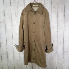 【サイズ1】SLY　シャツワンピース　両側ポケット　しっかり生地　ベージュ
