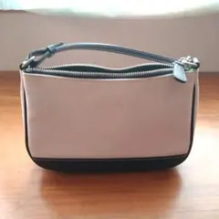 COACH　ハンドバッグ　ミニバッグ　オフホワイト