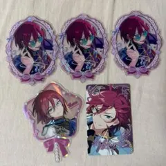 あんスタ 七種茨 璀璨星約クリアカード　聚光舞台 摘星クリアカード セット