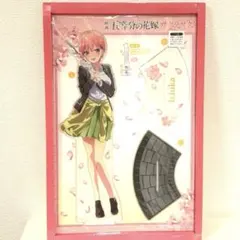 五等分の花嫁 中野一花 A賞 アクリルスタンド額入り ＆A3クリアポスターset