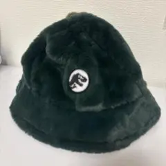ダークグリーン フリース バケットハット