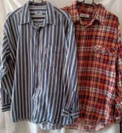 PRO-KEDS　3L 4L　ネルシャツ　シャツ　チェック　ストライプ