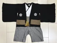 80 男の子 袴ロンパース