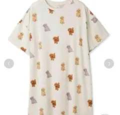 値下げ中　gelato pique　トイプードル　ワンピース　Tシャツのサムネイル